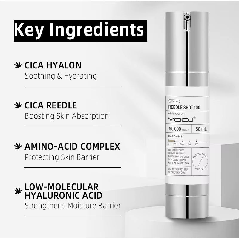 Korean Microneedle Essence Desalination Fine Lines Spots Collagen Solution Reverse Aging Recombinant Improves Rough Texture 50Ml