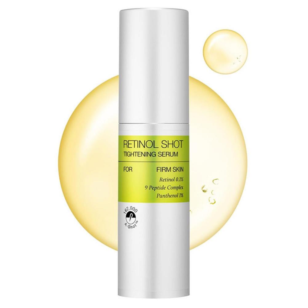 Sérum Dual Antienvejecimiento K-Beauty: Retinol + Vitamina C para Firmeza y Luminosidad