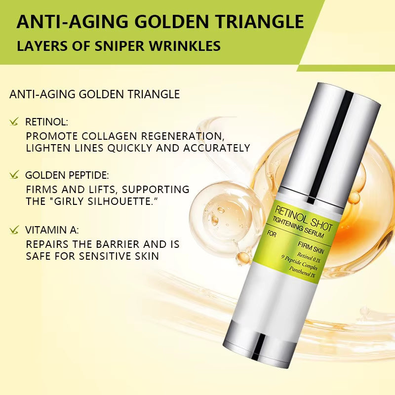 Korean Retinol Moisturizing Essence Anti-Aging Lighten Dark Circles Wrinkles Eye Cream Firming Brighten Skin Vitamin C Essence